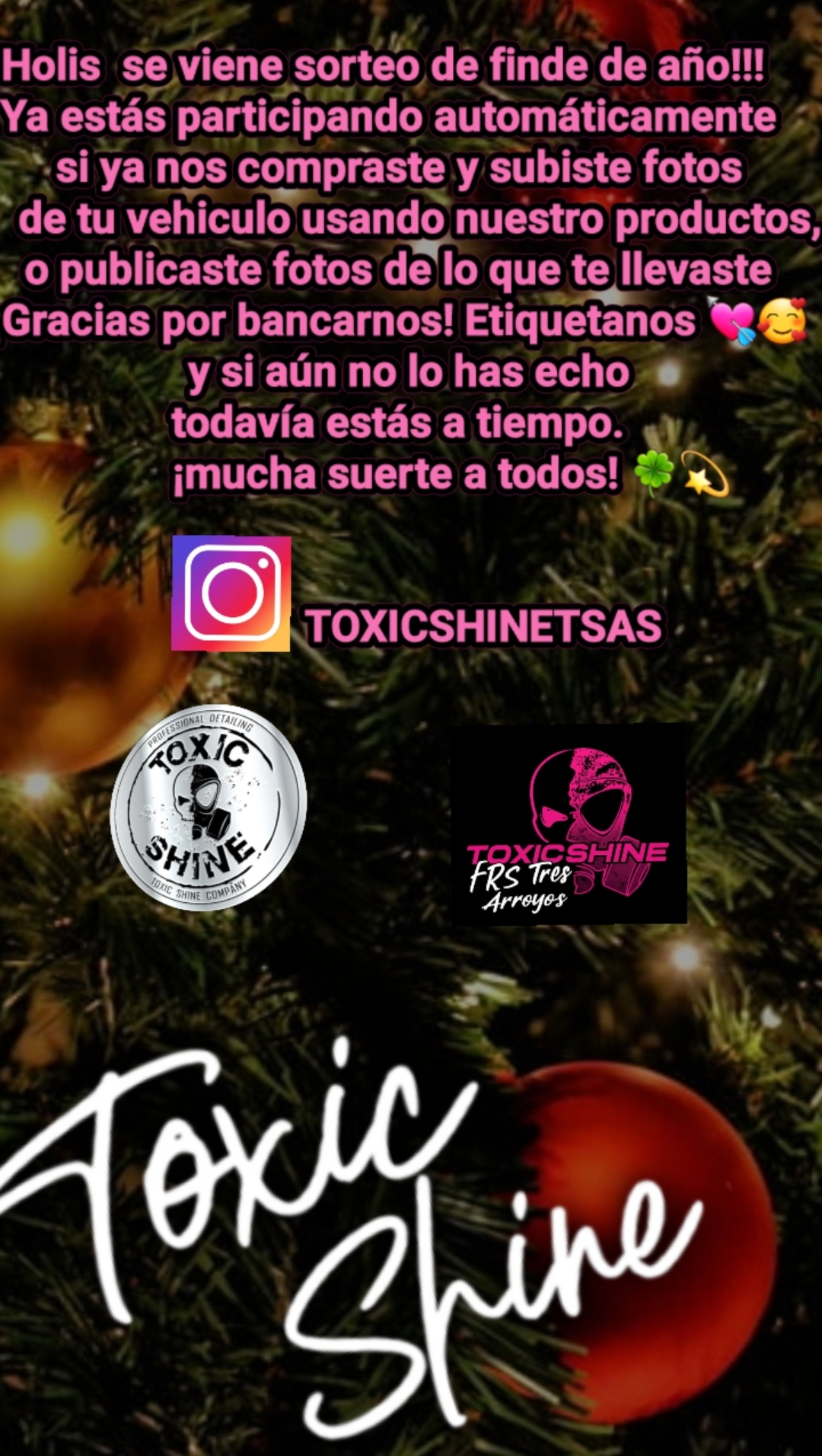 🎁 Sorteo de Fin de A&ntilde;o &ndash; Toxic Shine FRS