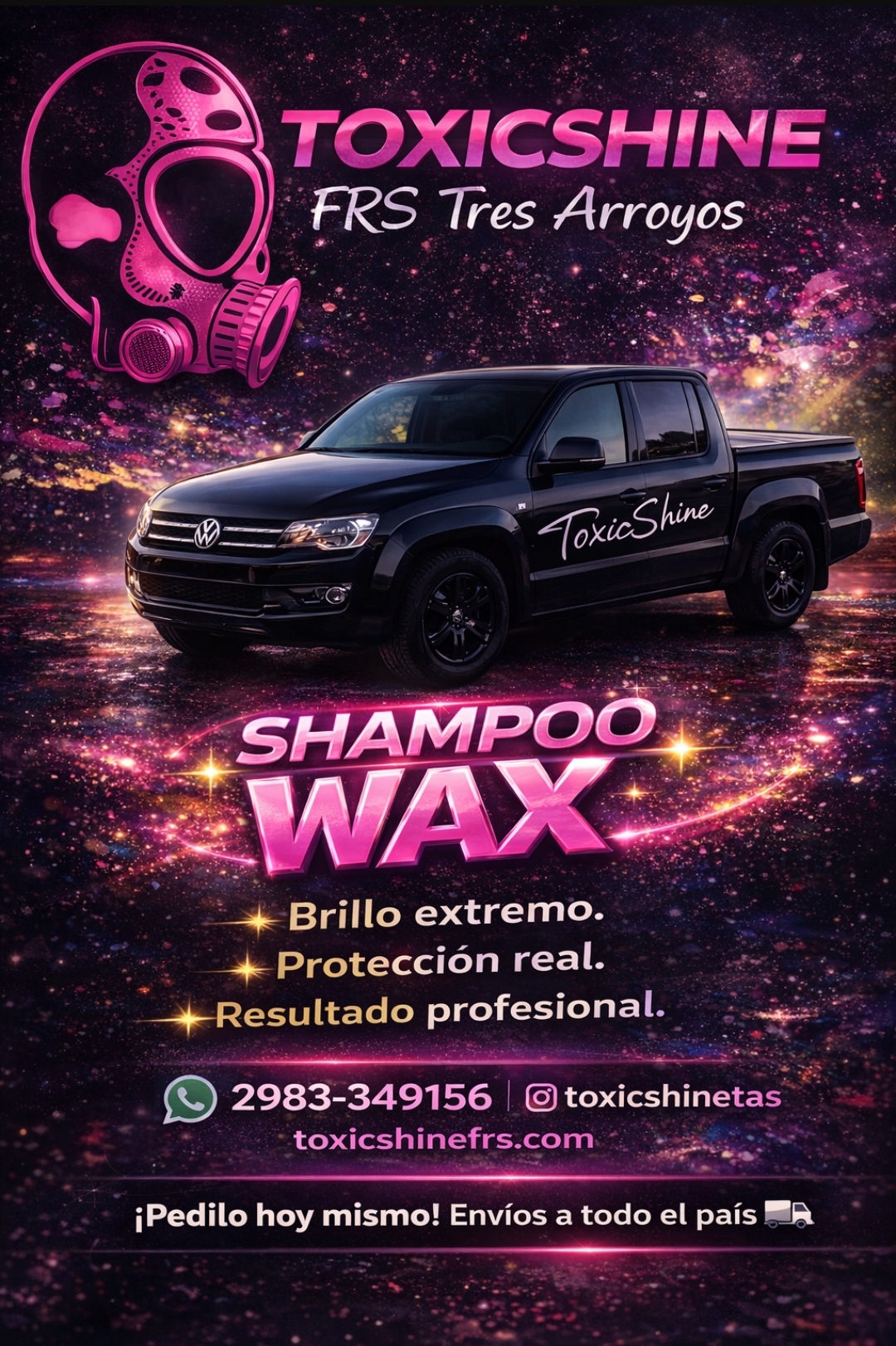 ToxicShine FRS Tres Arroyos presenta su Shampoo Wax: brillo y protecci&oacute;n en un solo paso